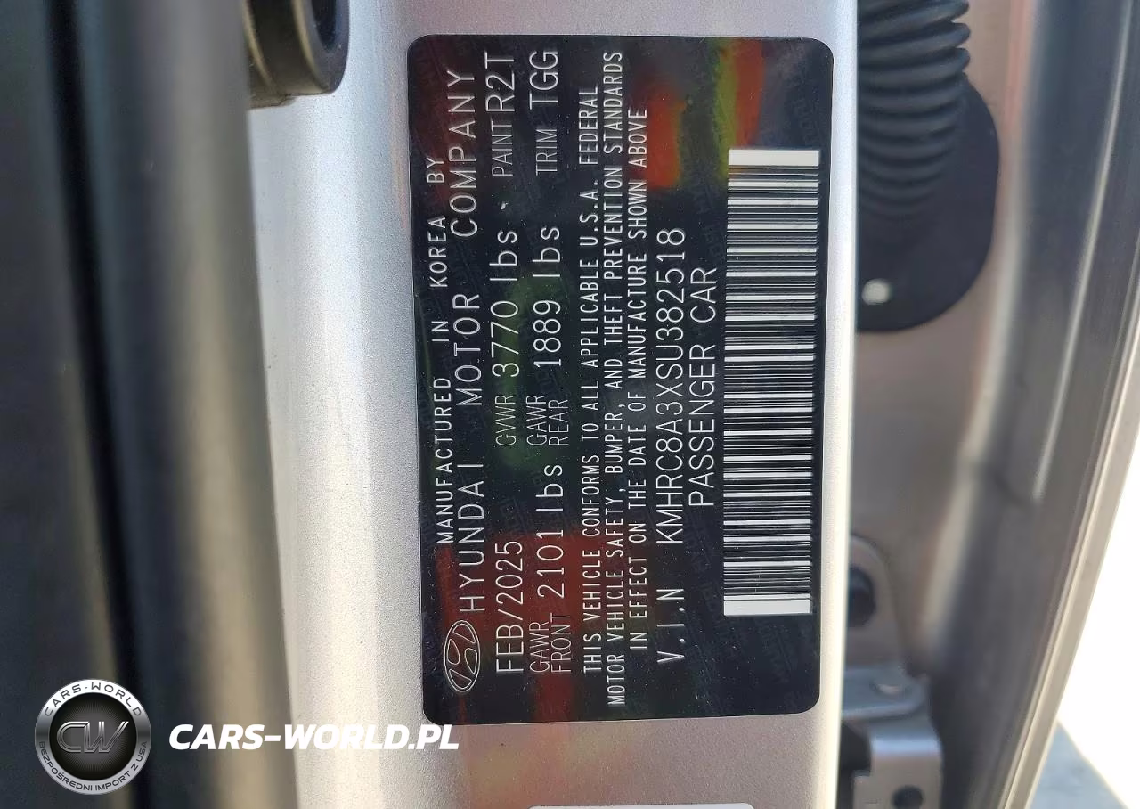 2025 Hyundai Venue Sel VIN:KMHRC8A3XSU382518 - 13