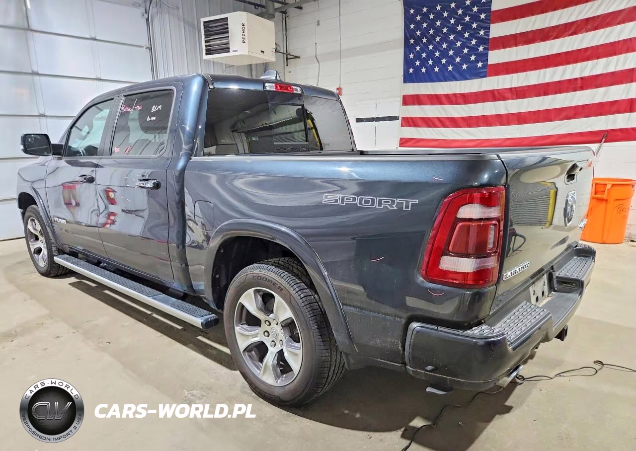 2021 Ram 1500 Laramie VIN:1C6SRFJT8MN800989 - 2