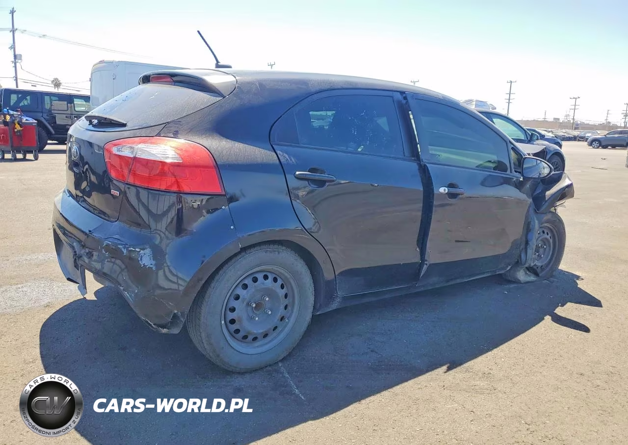2015 Kia Rio Lx VIN:KNADM5A35F6494175 - 3