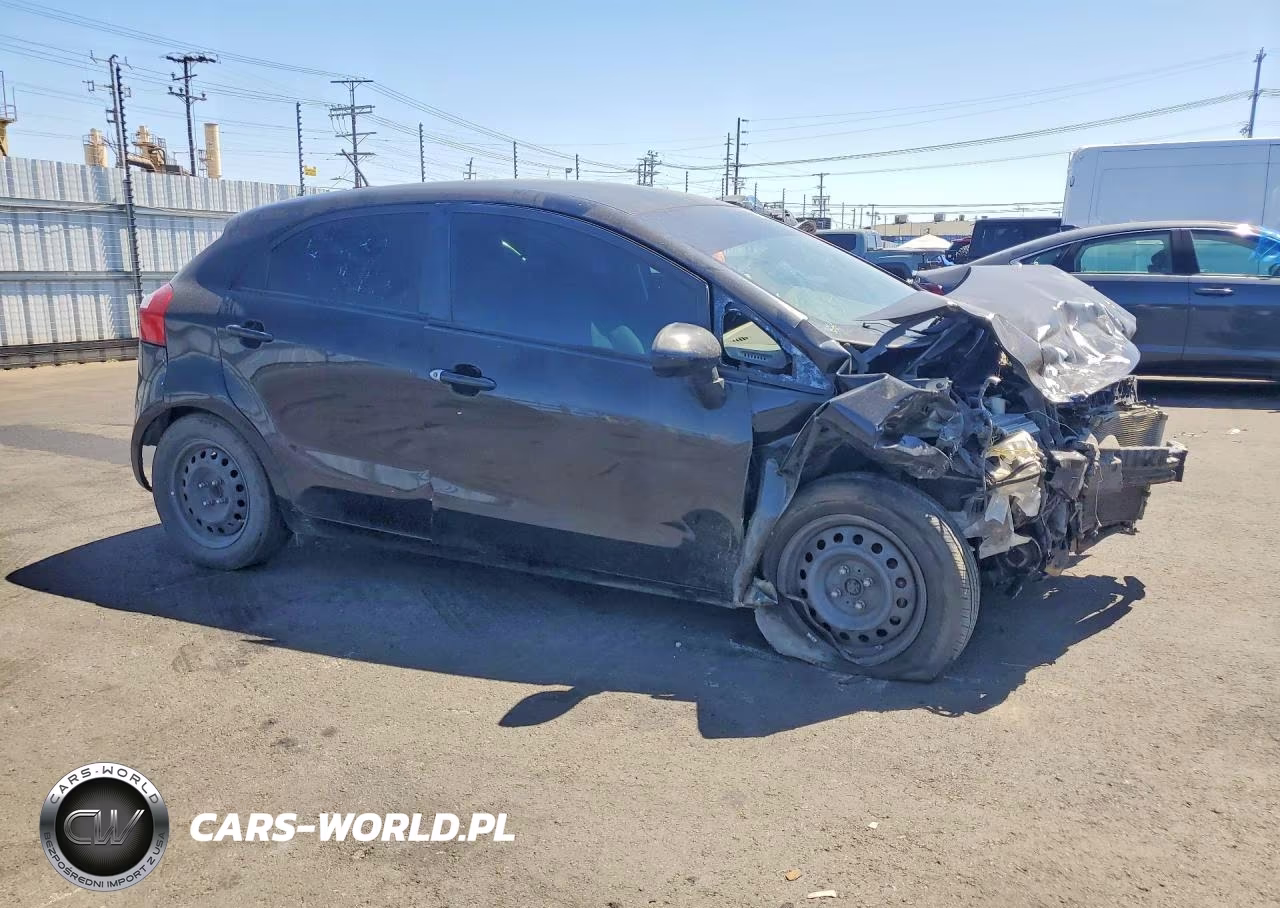 2015 Kia Rio Lx VIN:KNADM5A35F6494175 - 4