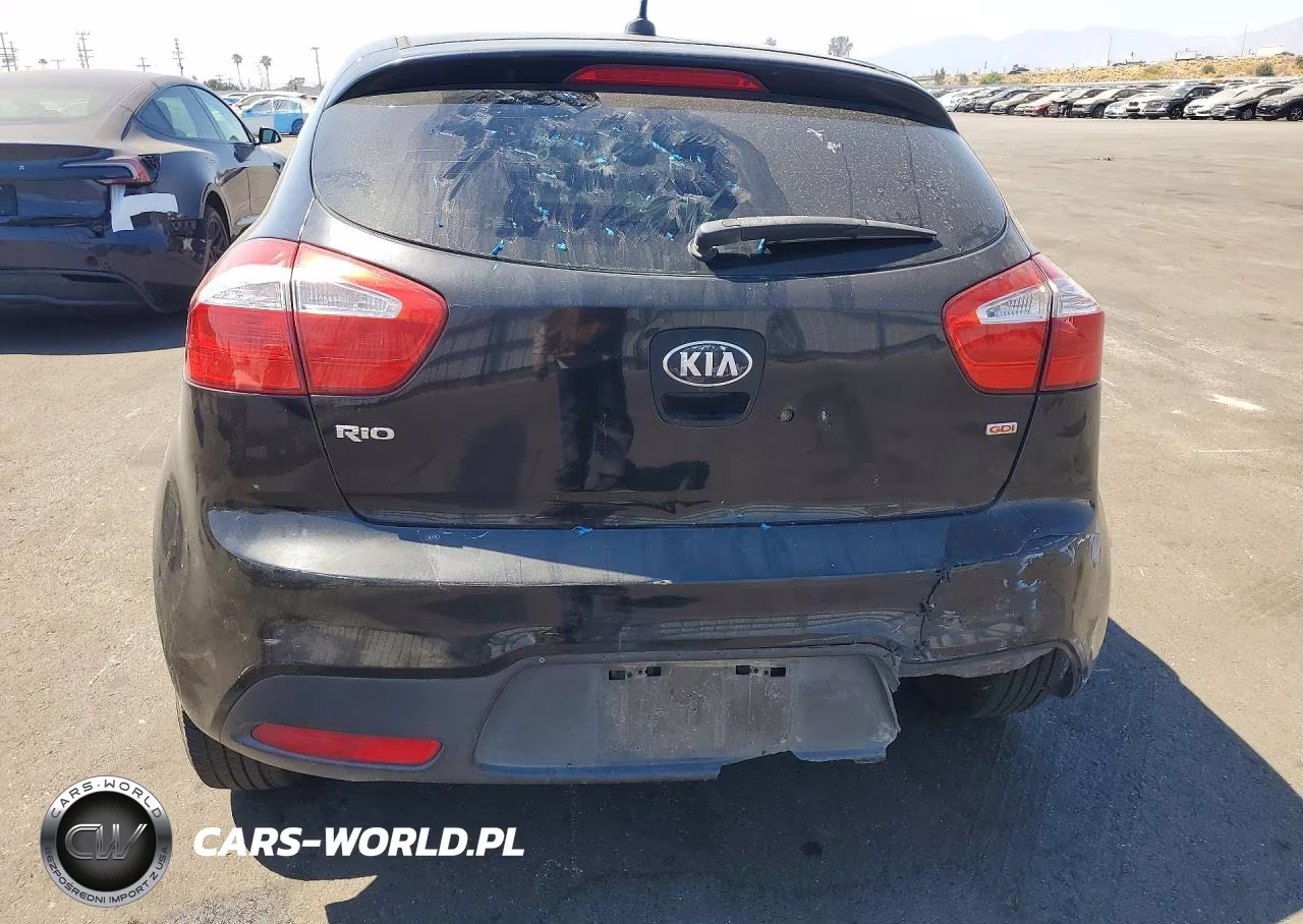 2015 Kia Rio Lx VIN:KNADM5A35F6494175 - 6
