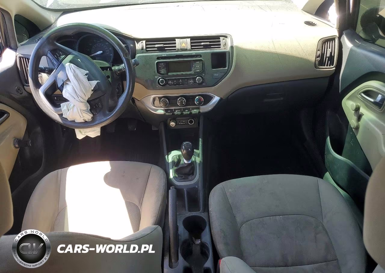 2015 Kia Rio Lx VIN:KNADM5A35F6494175 - 8