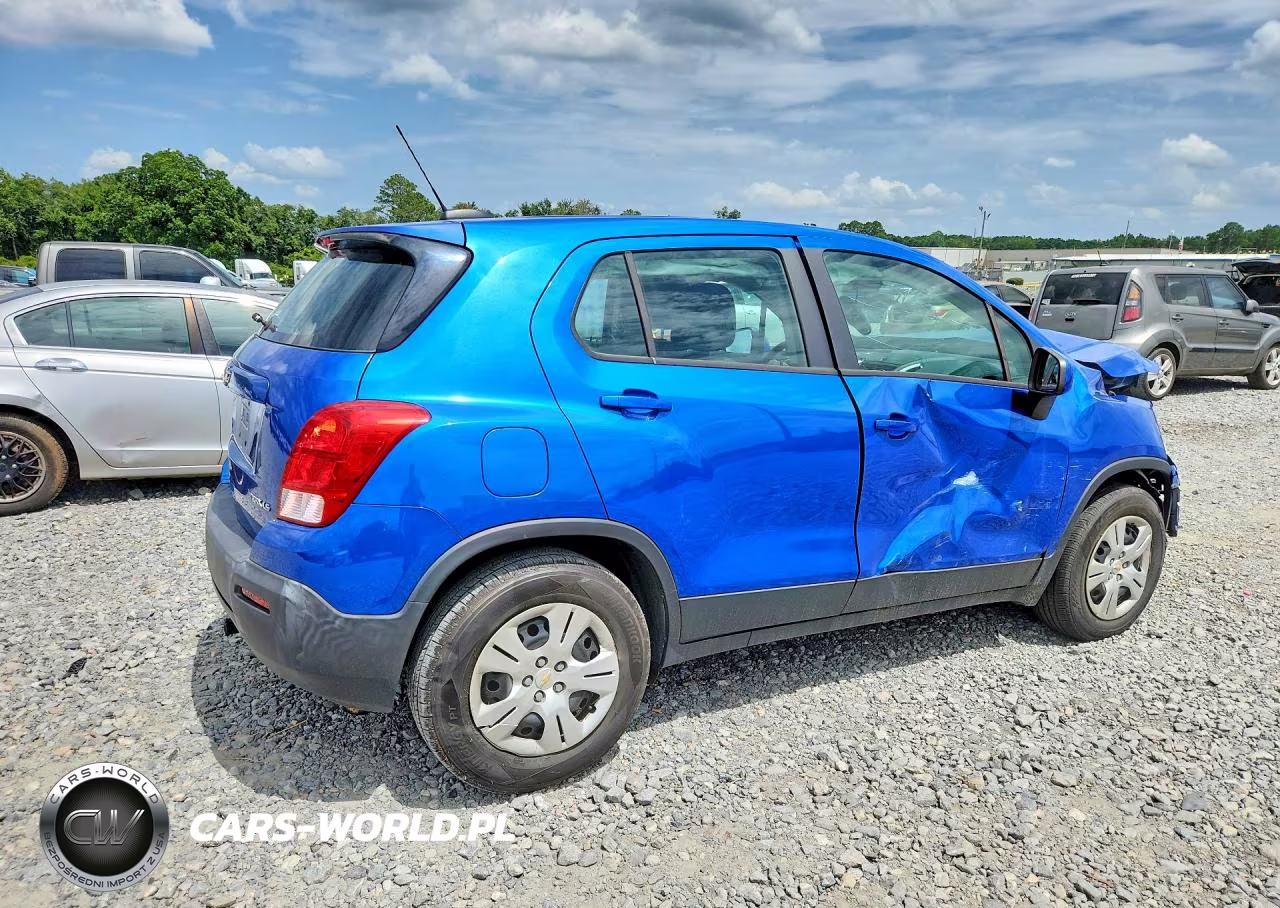 2015 Chevrolet Trax Ls VIN:KL7CJKSB3FB195767 - 3