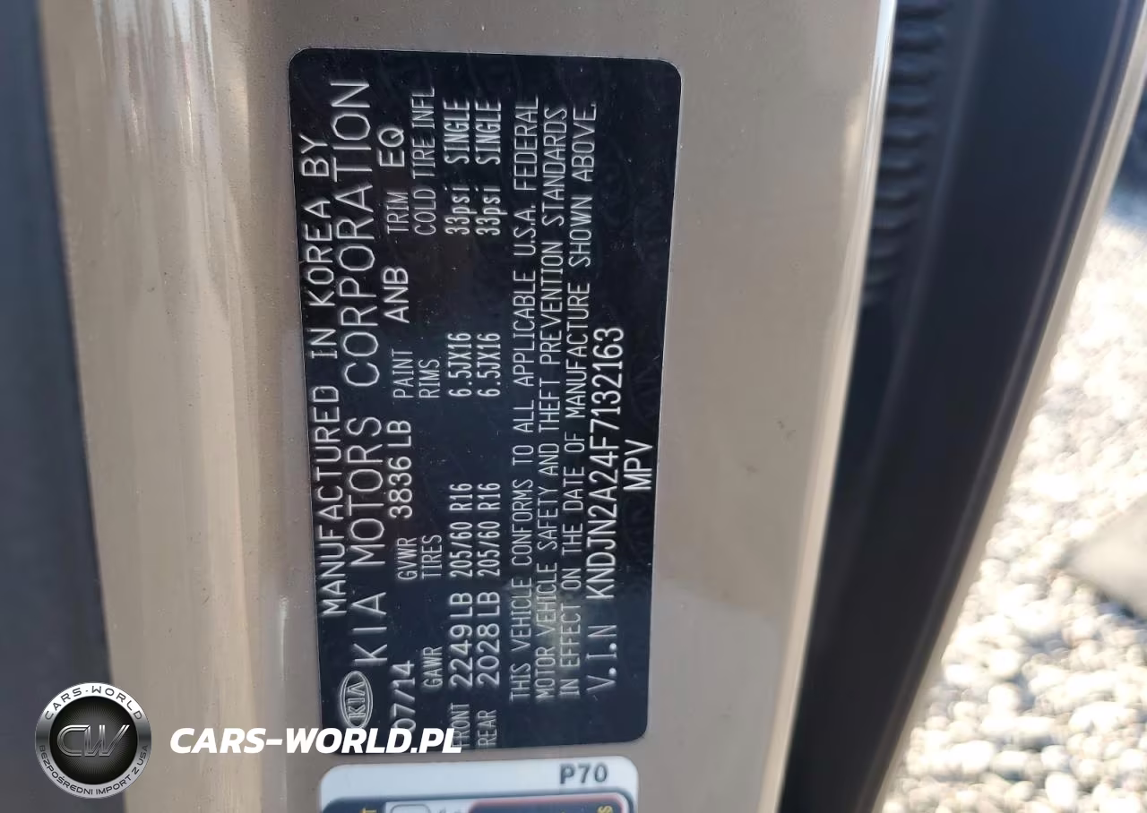 2015 Kia Soul Base VIN:KNDJN2A24F7132163 - 12