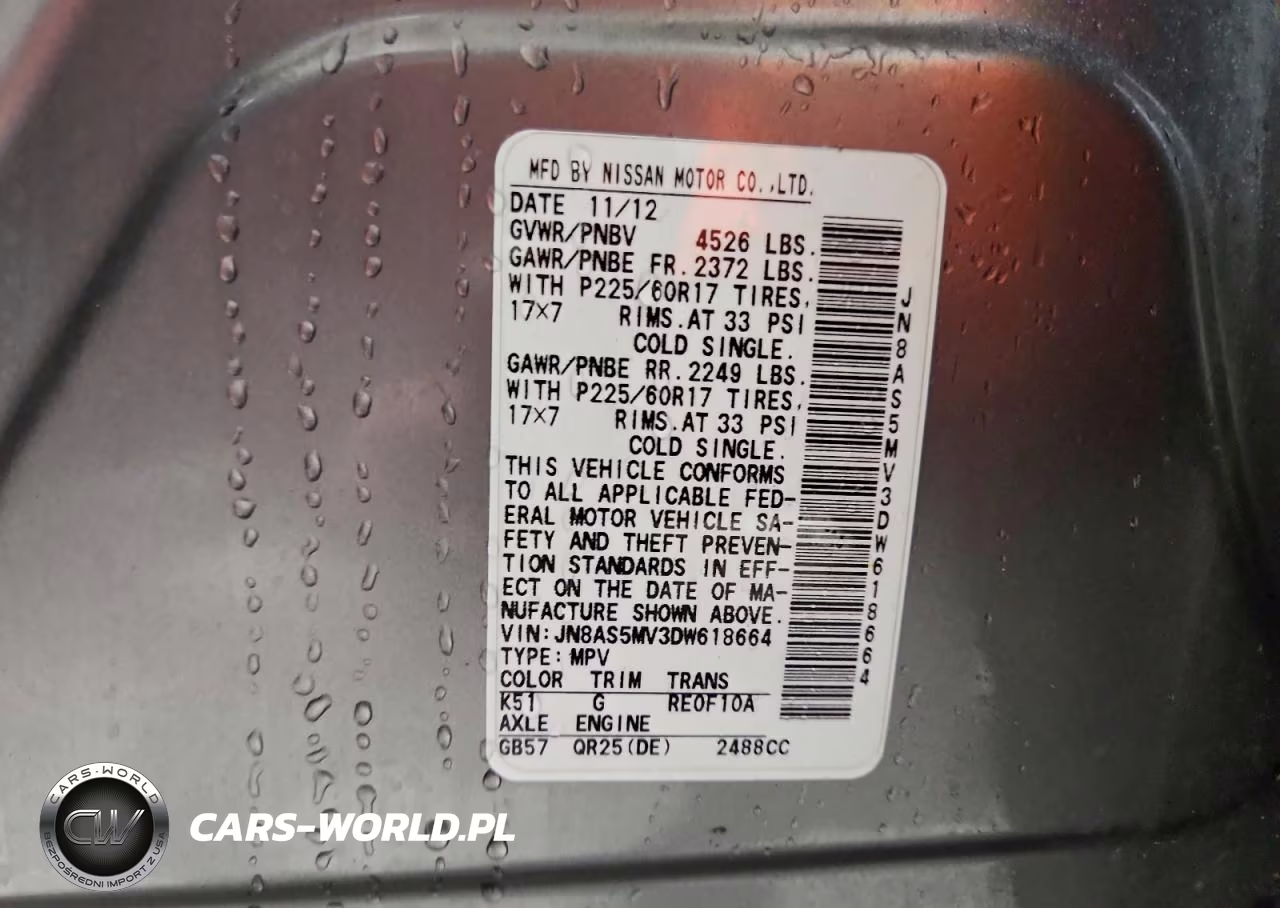2013 Nissan Rogue S VIN:JN8AS5MV3DW618664 - 13