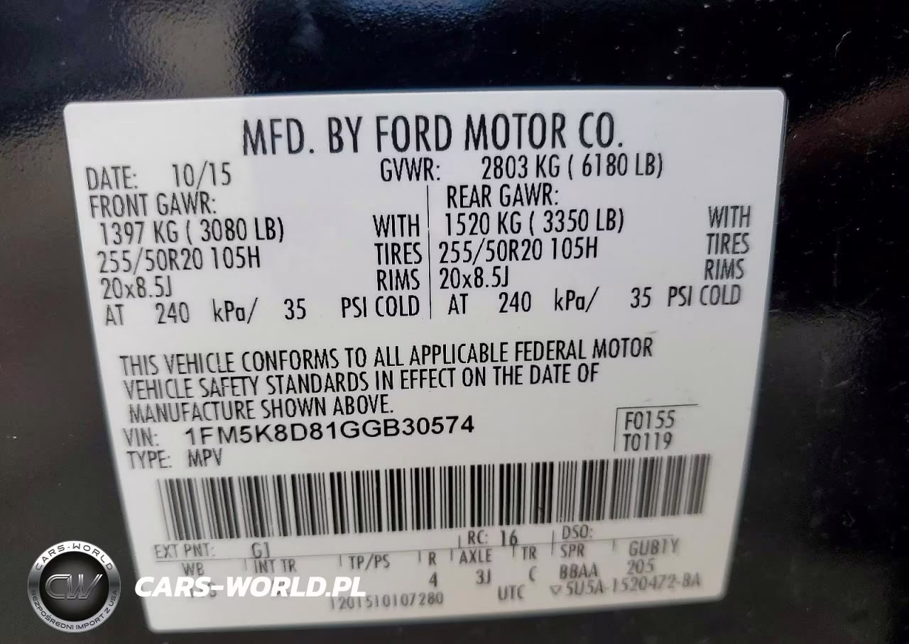2016 Ford Explorer Xlt VIN:1FM5K8D81GGB30574 - 13