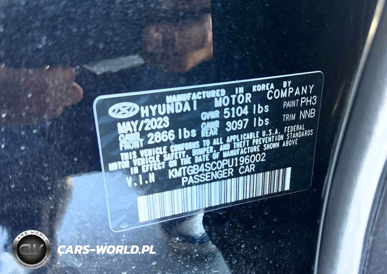 2023 Genesis G80 2.5T Rwd VIN:KMTGB4SC0PU196002 - 10