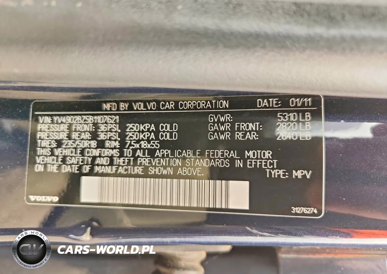 2011 Volvo Xc70 T6 VIN:YV4902BZ5B1107621 - 13