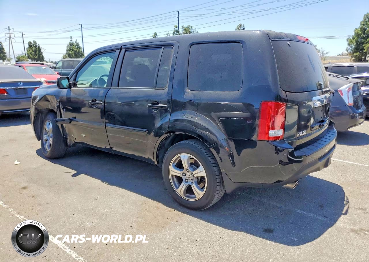 2015 Honda Pilot Exl VIN:5FNYF3H55FB031905 - 2