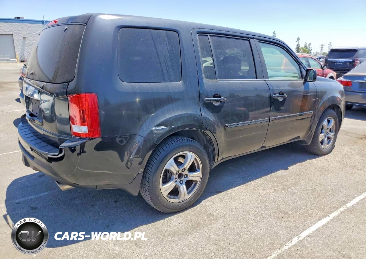 2015 Honda Pilot Exl VIN:5FNYF3H55FB031905 - 3
