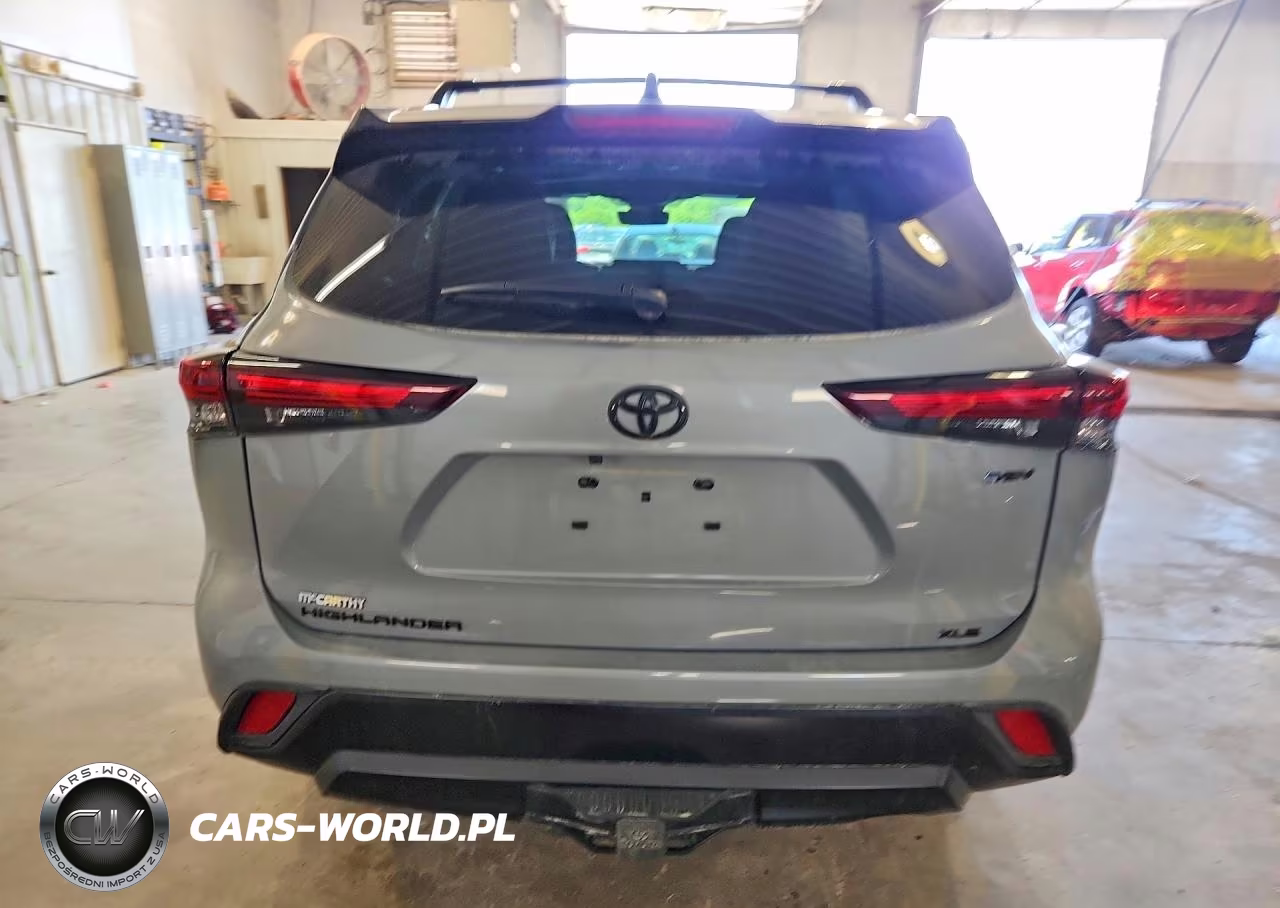 2025 Toyota Highlander Hybrid Xle Nightshade VIN:5TDKBRCHXSS683317 - 6
