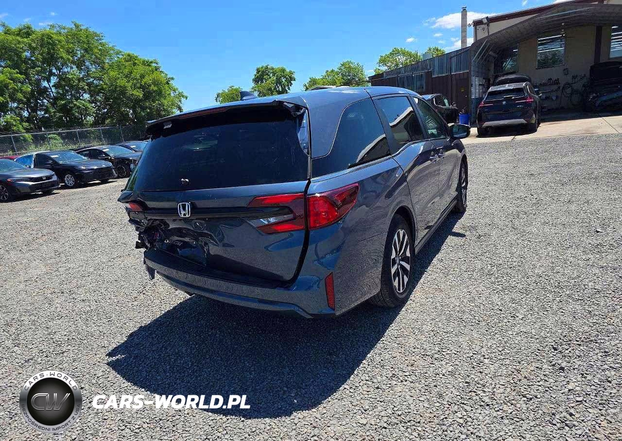 2025 Honda Odyssey Exl VIN:5FNRL6H60SB004824 - 4