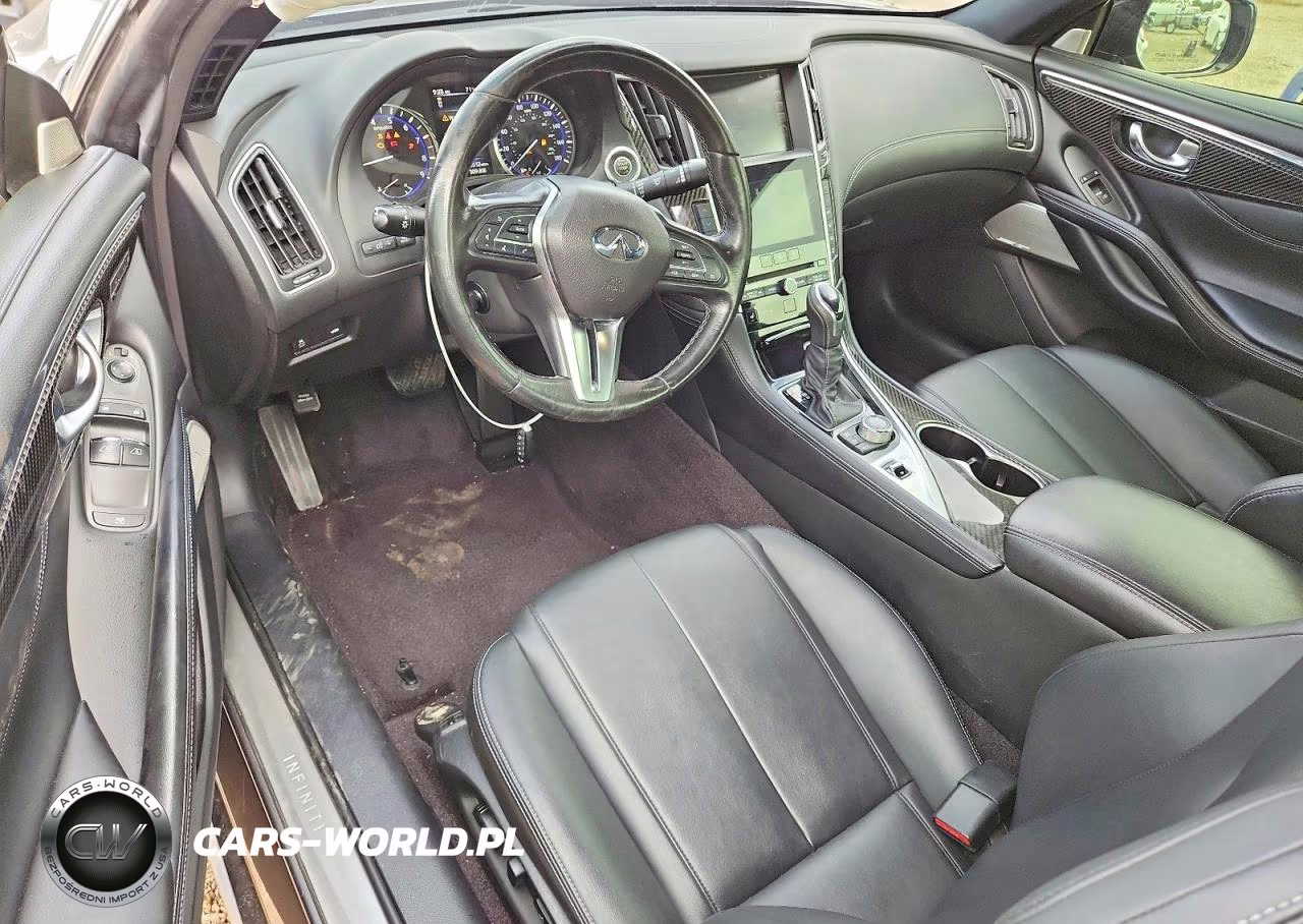 2019 Infiniti Q60 3.0T Luxe VIN:JN1EV7EK5KM230707 - 8