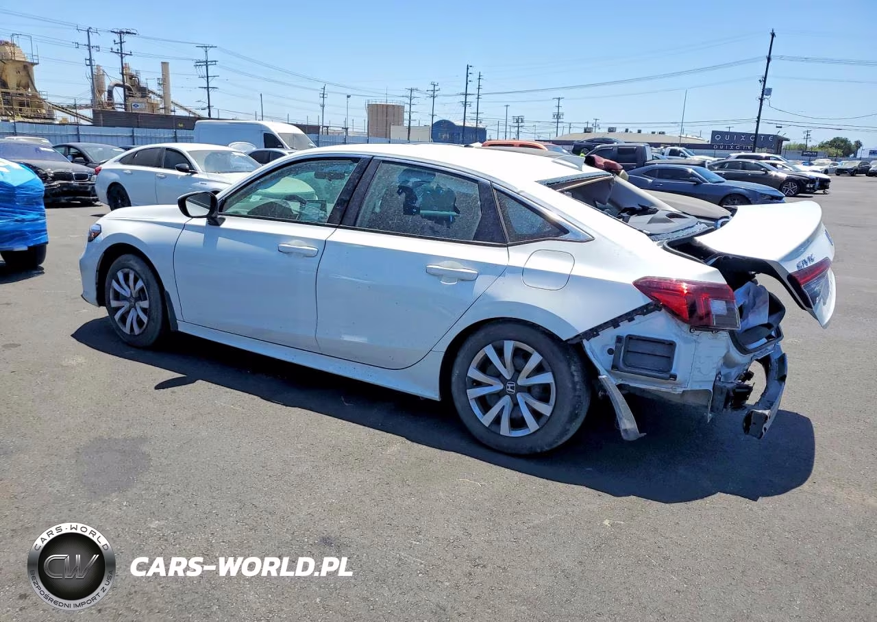 2025 Honda Civic Lx VIN:2HGFE2F24SH601881 - 2