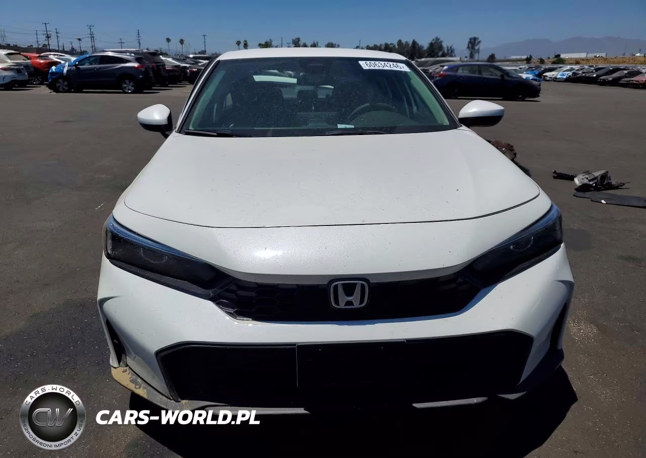 2025 Honda Civic Lx VIN:2HGFE2F24SH601881 - 5