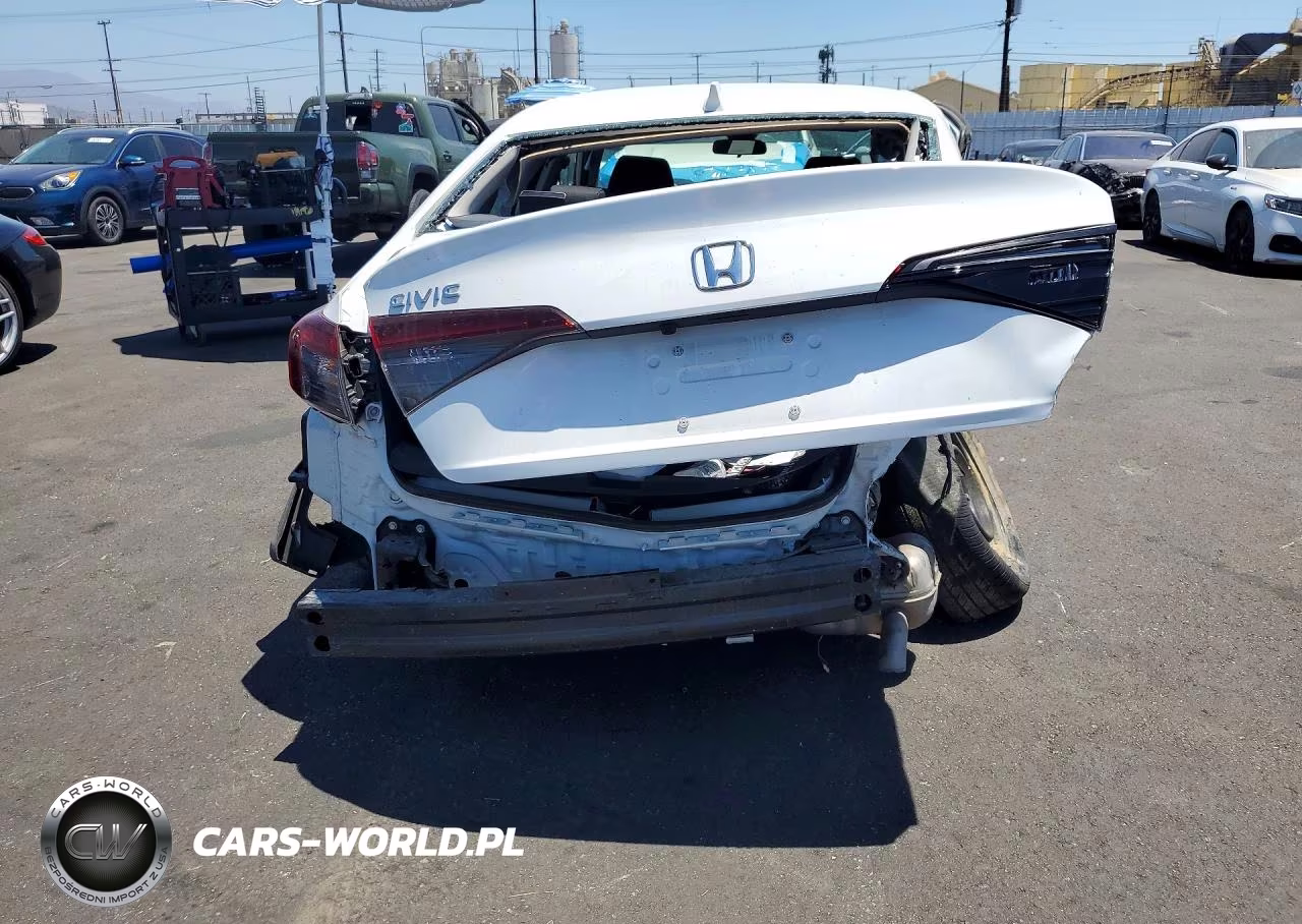 2025 Honda Civic Lx VIN:2HGFE2F24SH601881 - 6