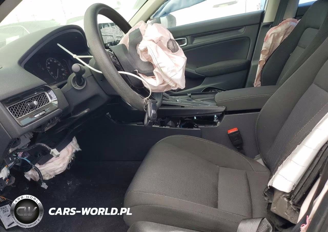 2025 Honda Civic Lx VIN:2HGFE2F24SH601881 - 7