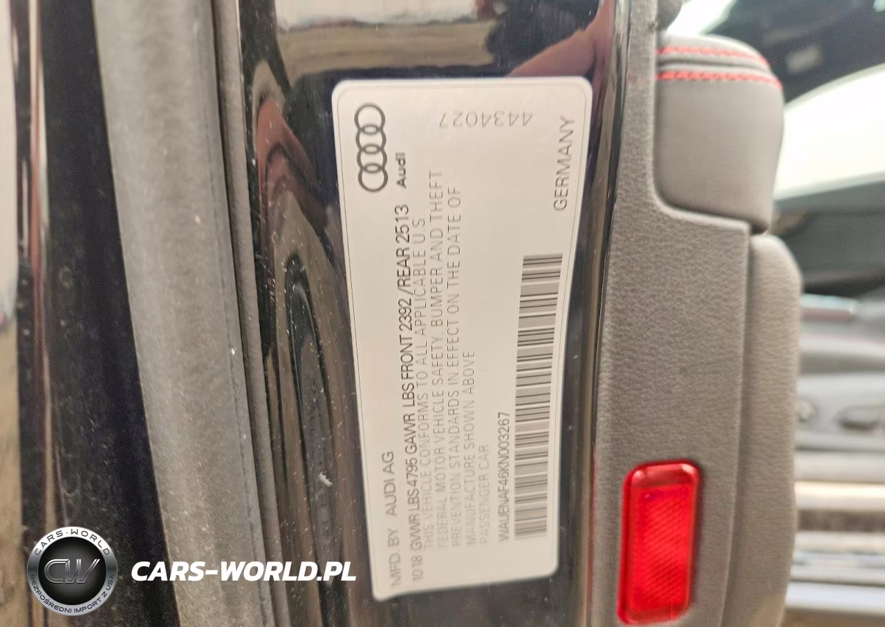 2019 Audi A4 Premium Plus VIN:WAUENAF46KN003267 - 12