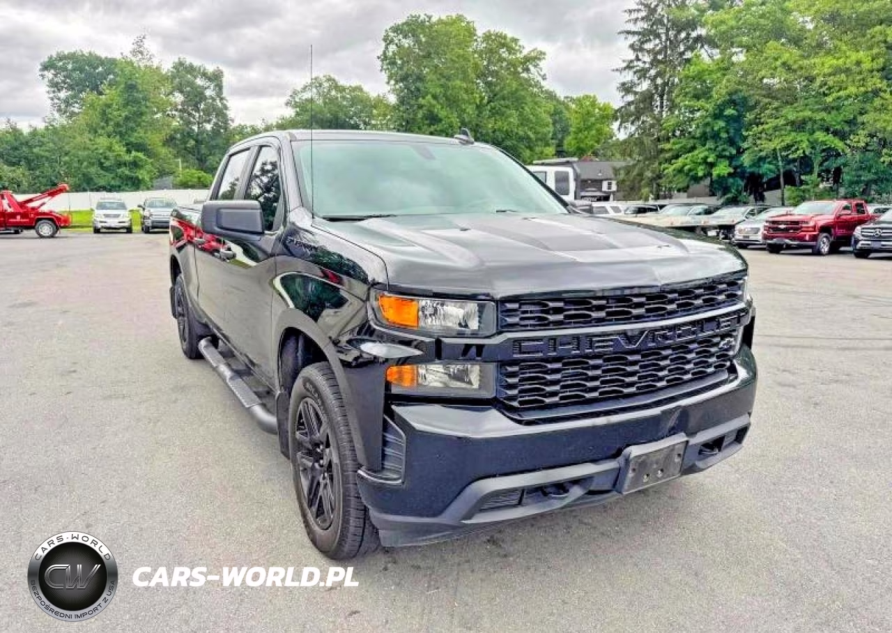 2021 Chevrolet Silverado K1500 Custom VIN:1GCPYBEK6MZ324018 - 4