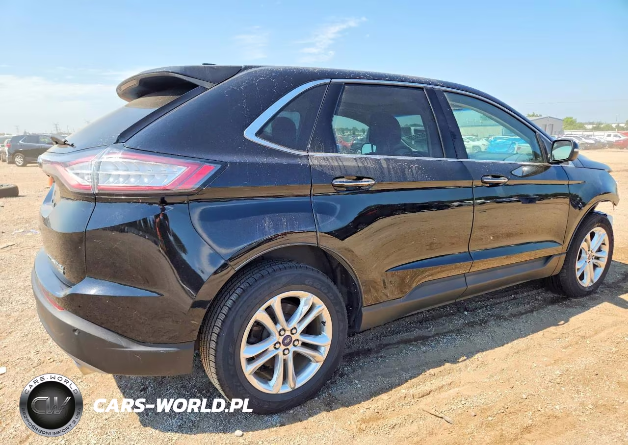 2017 Ford Edge Titanium VIN:2FMPK4K8XHBC30007 - 3