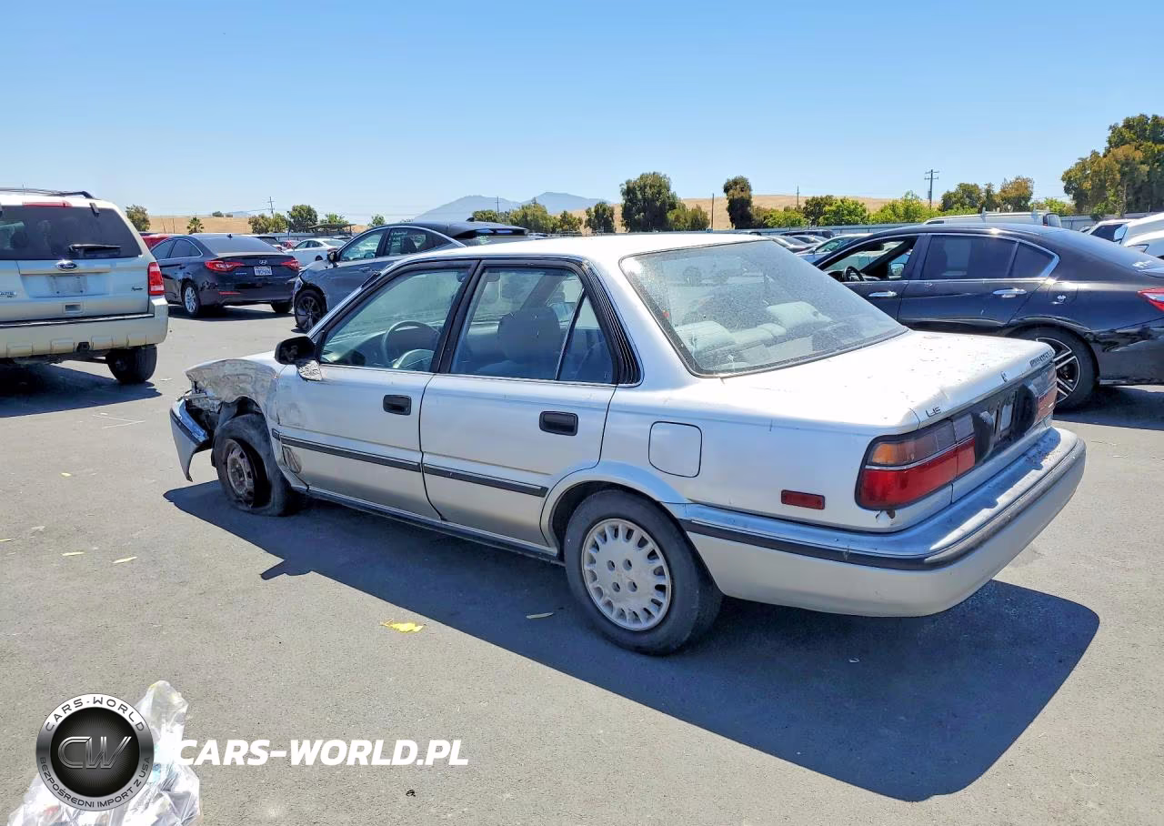 1990 Toyota Corolla Le VIN:1NXAE97A7LZ112456 - 2