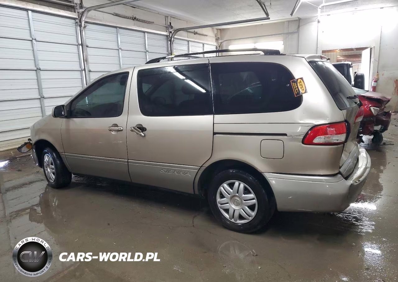 2002 Toyota Sienna Xle VIN:4T3ZF13CX2U487062 - 2