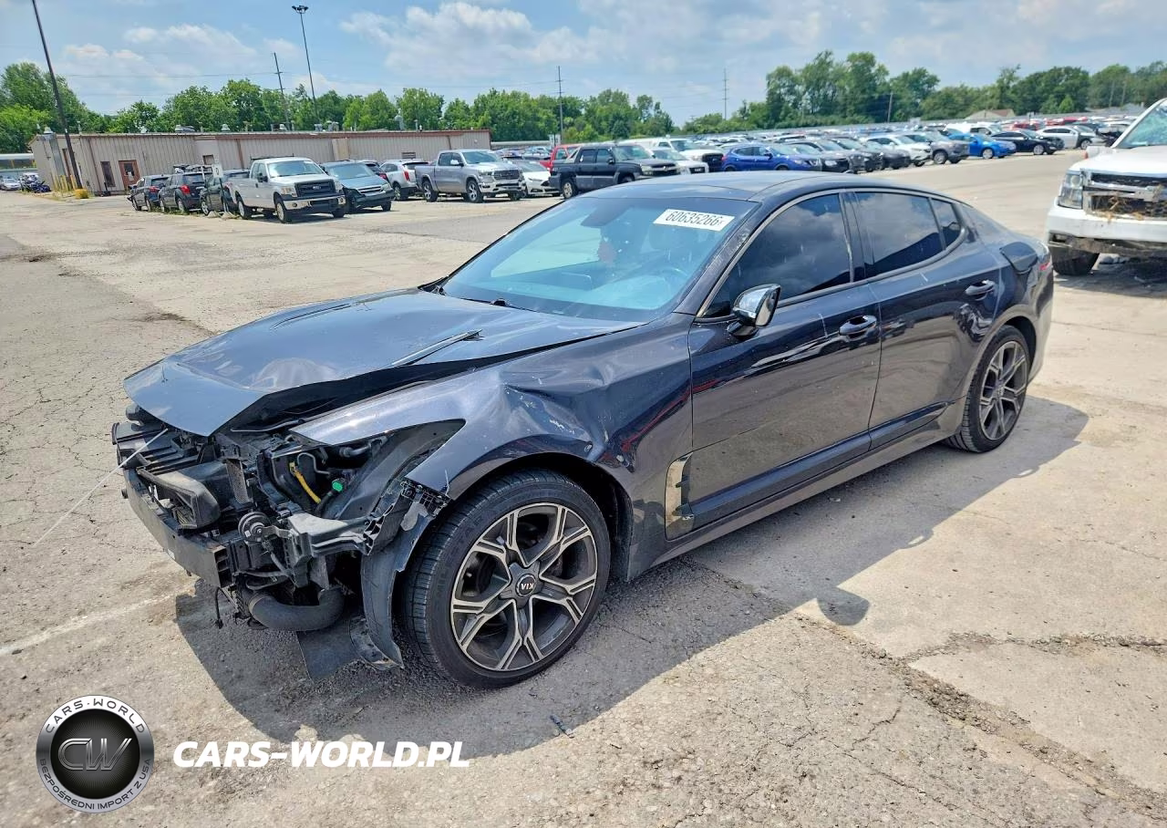 2020 Kia Stinger Gt-Line VIN:KNAE15LA9L6077663 - 1