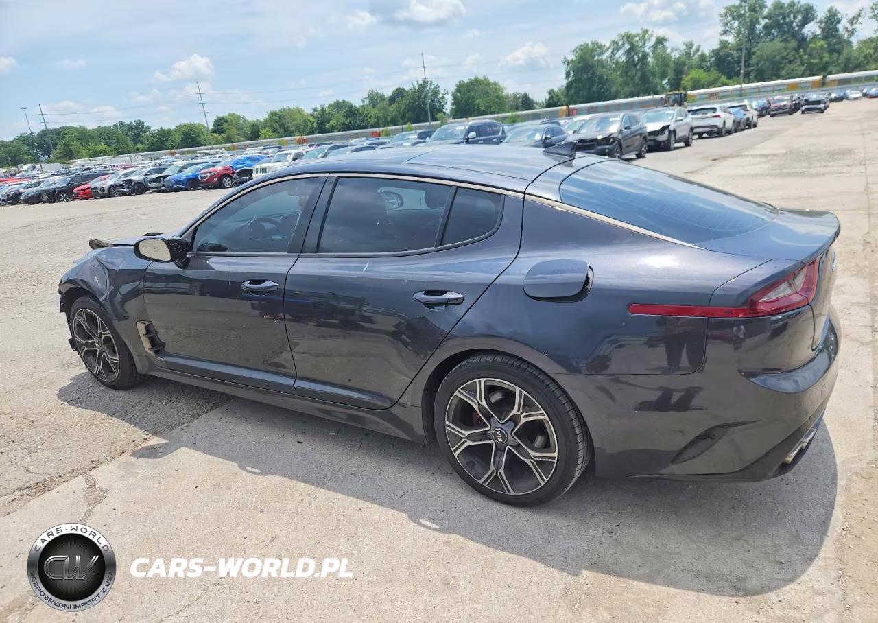 2020 Kia Stinger Gt-Line VIN:KNAE15LA9L6077663 - 2