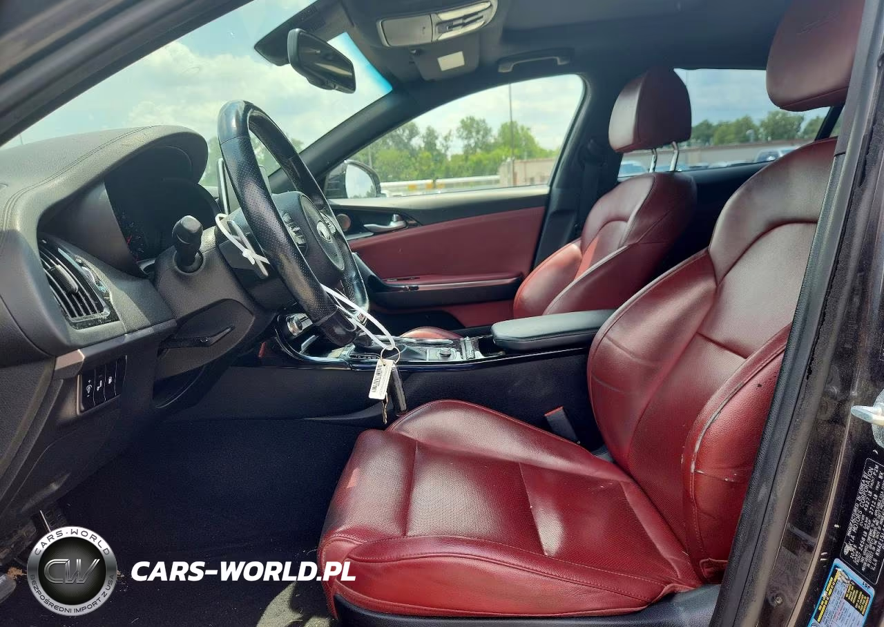2020 Kia Stinger Gt-Line VIN:KNAE15LA9L6077663 - 7