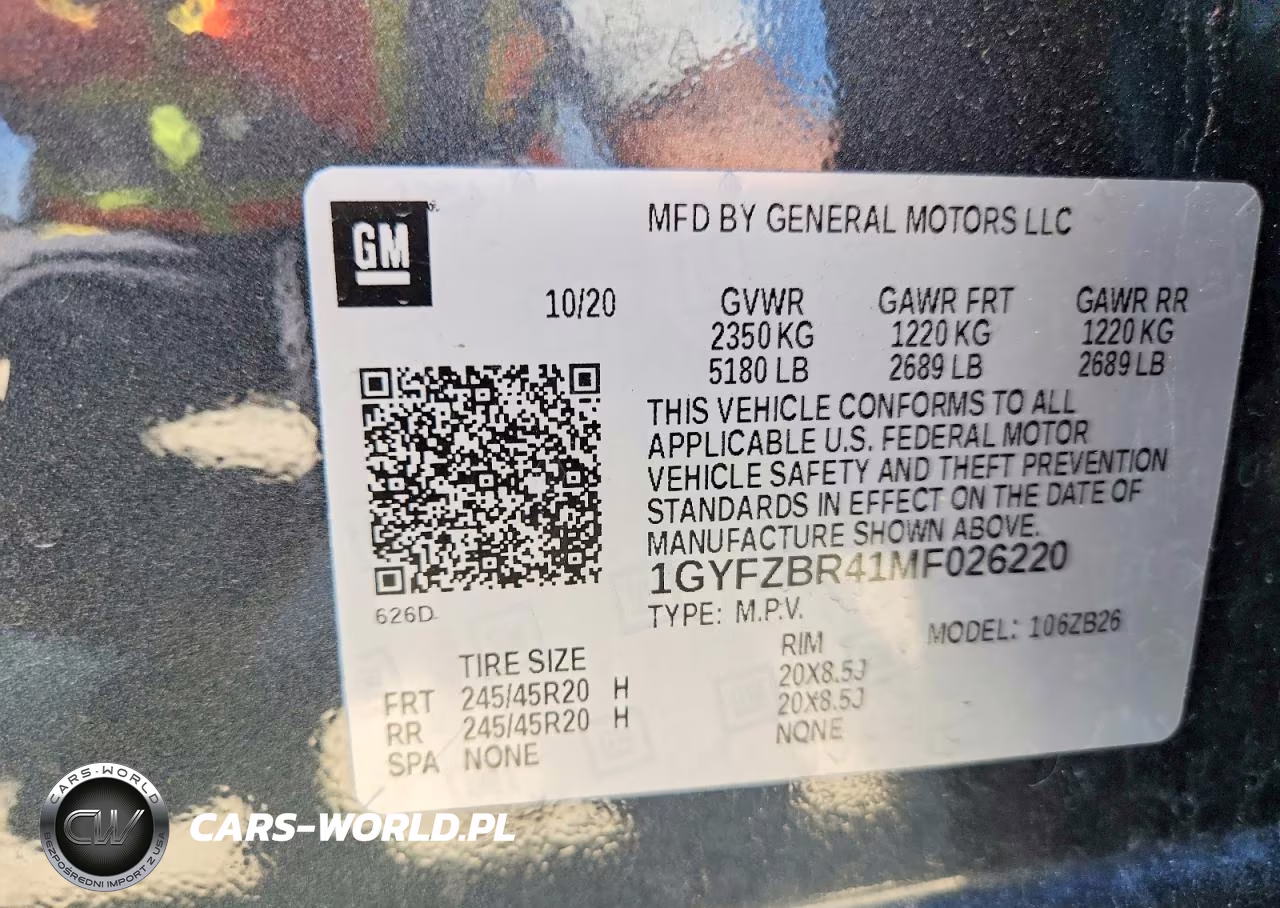 2021 Cadillac Xt4 Luxury VIN:1GYFZBR41MF026220 - 13
