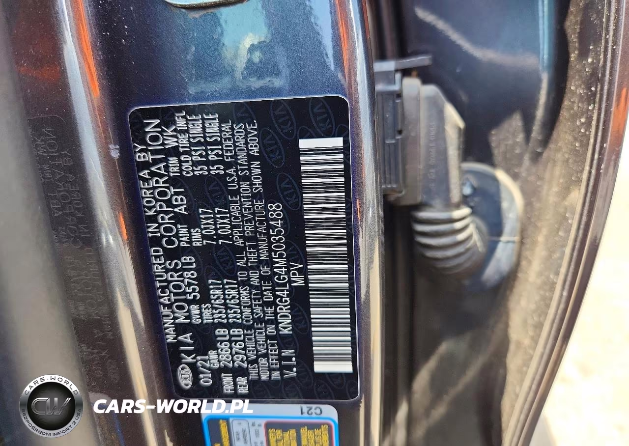2021 Kia Sorento S VIN:KNDRG4LG4M5035488 - 14