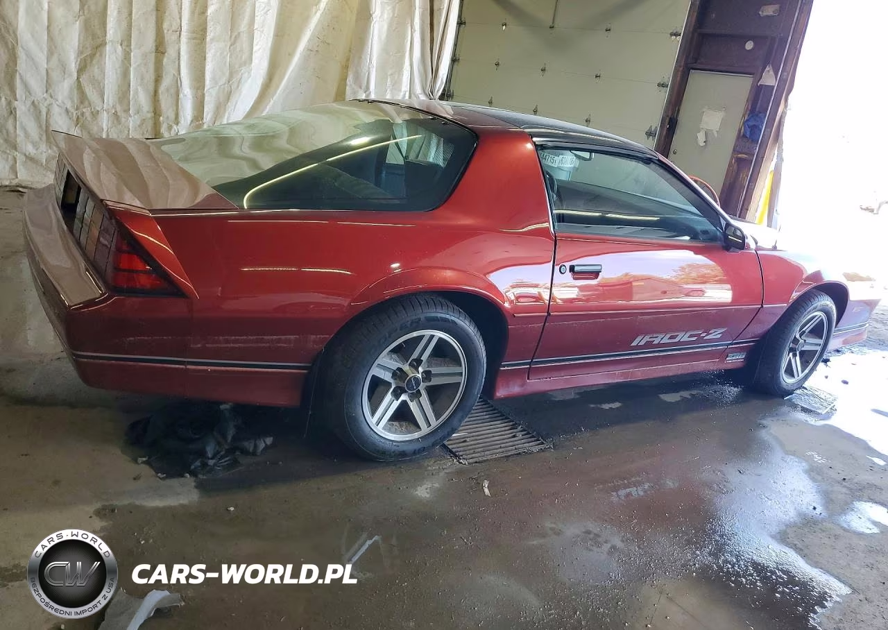 1987 Chevrolet Camaro VIN:1G1FP2186HN143922 - 3