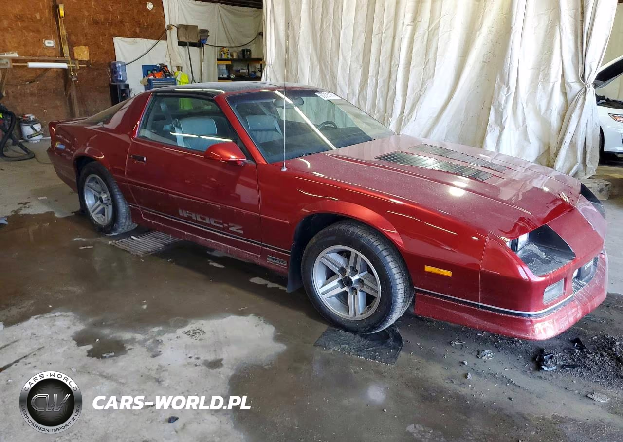 1987 Chevrolet Camaro VIN:1G1FP2186HN143922 - 4