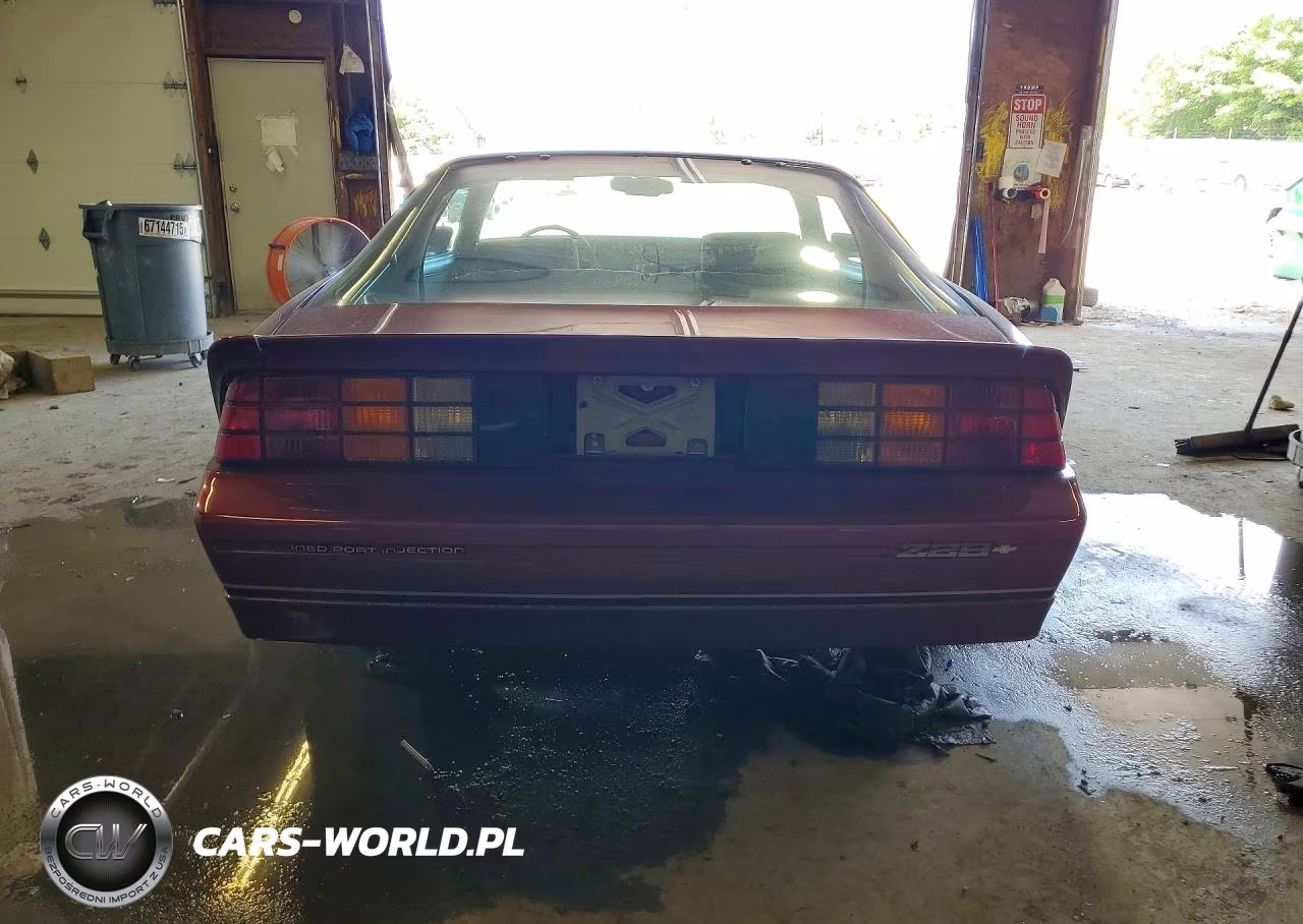 1987 Chevrolet Camaro VIN:1G1FP2186HN143922 - 6