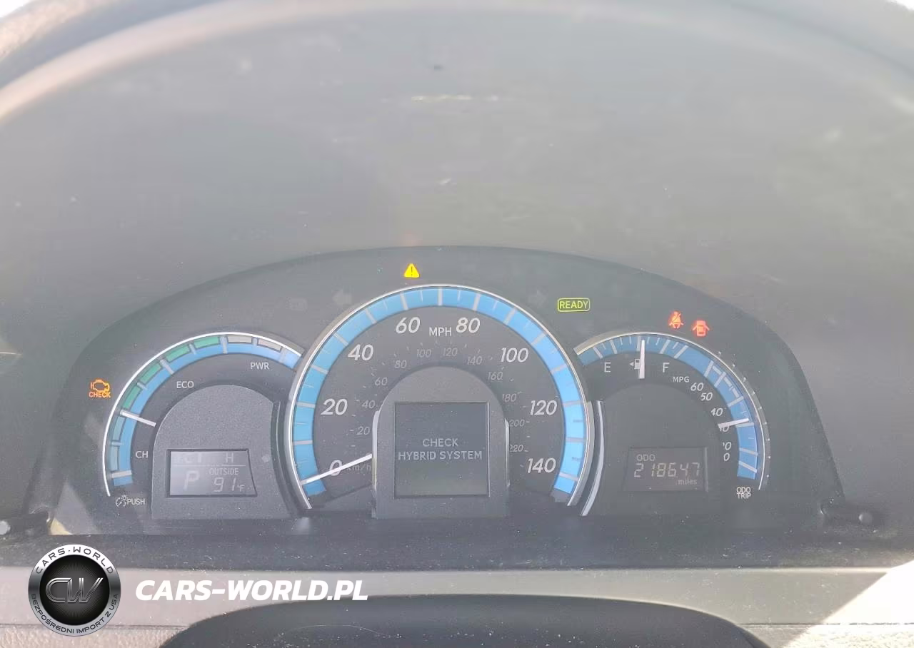 2013 Toyota Camry Hybrid Le VIN:4T1BD1FK0DU091020 - 9