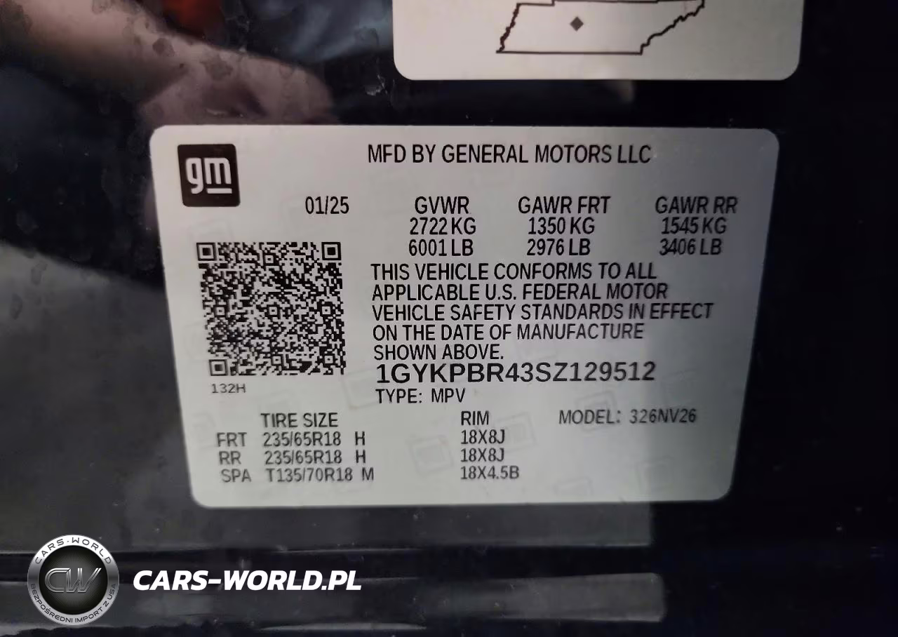 2025 Cadillac Xt6 Luxury VIN:1GYKPBR43SZ129512 - 13