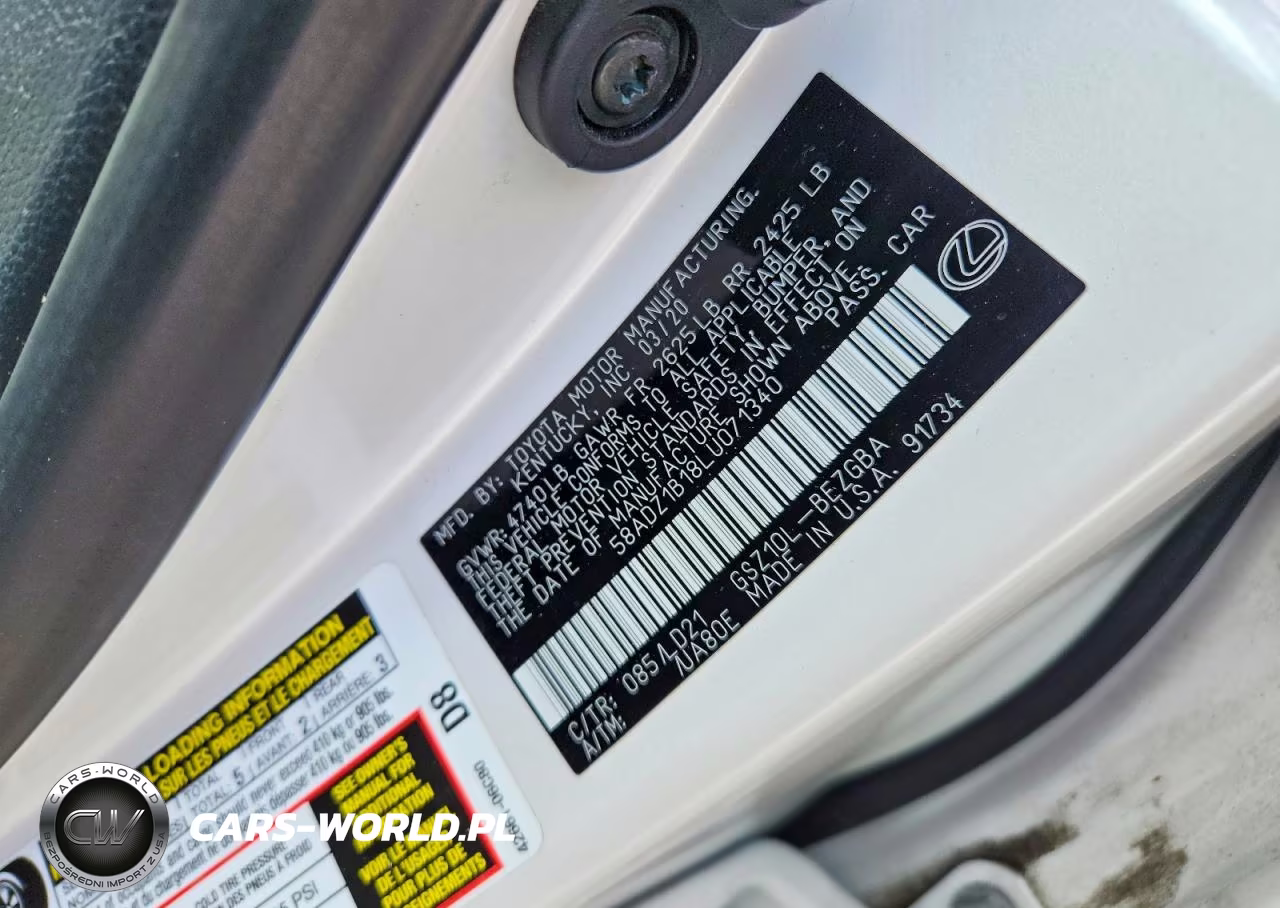 2020 Lexus Es 350 VIN:58ADZ1B18LU071340 - 12