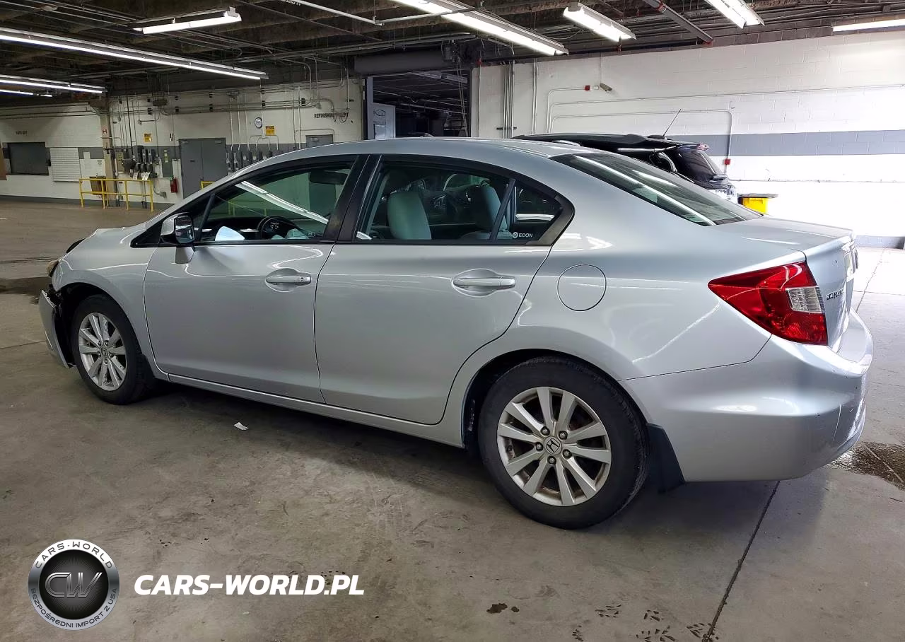 2012 Honda Civic Ex VIN:2HGFB2F81CH519752 - 2