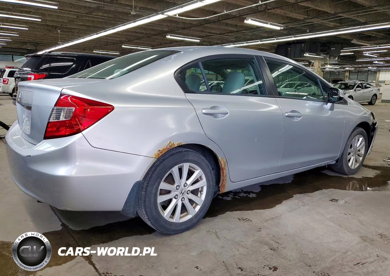 2012 Honda Civic Ex VIN:2HGFB2F81CH519752 - 3
