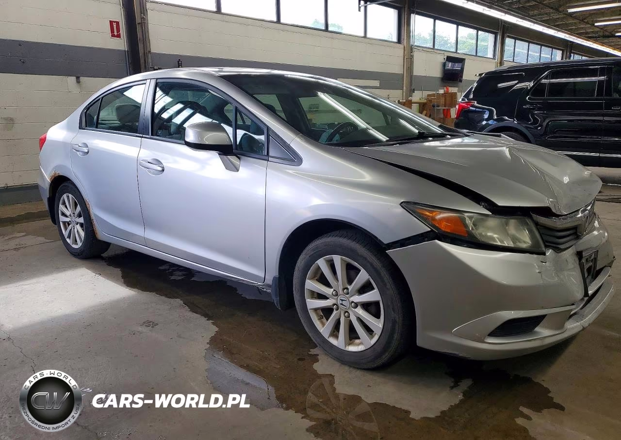 2012 Honda Civic Ex VIN:2HGFB2F81CH519752 - 4