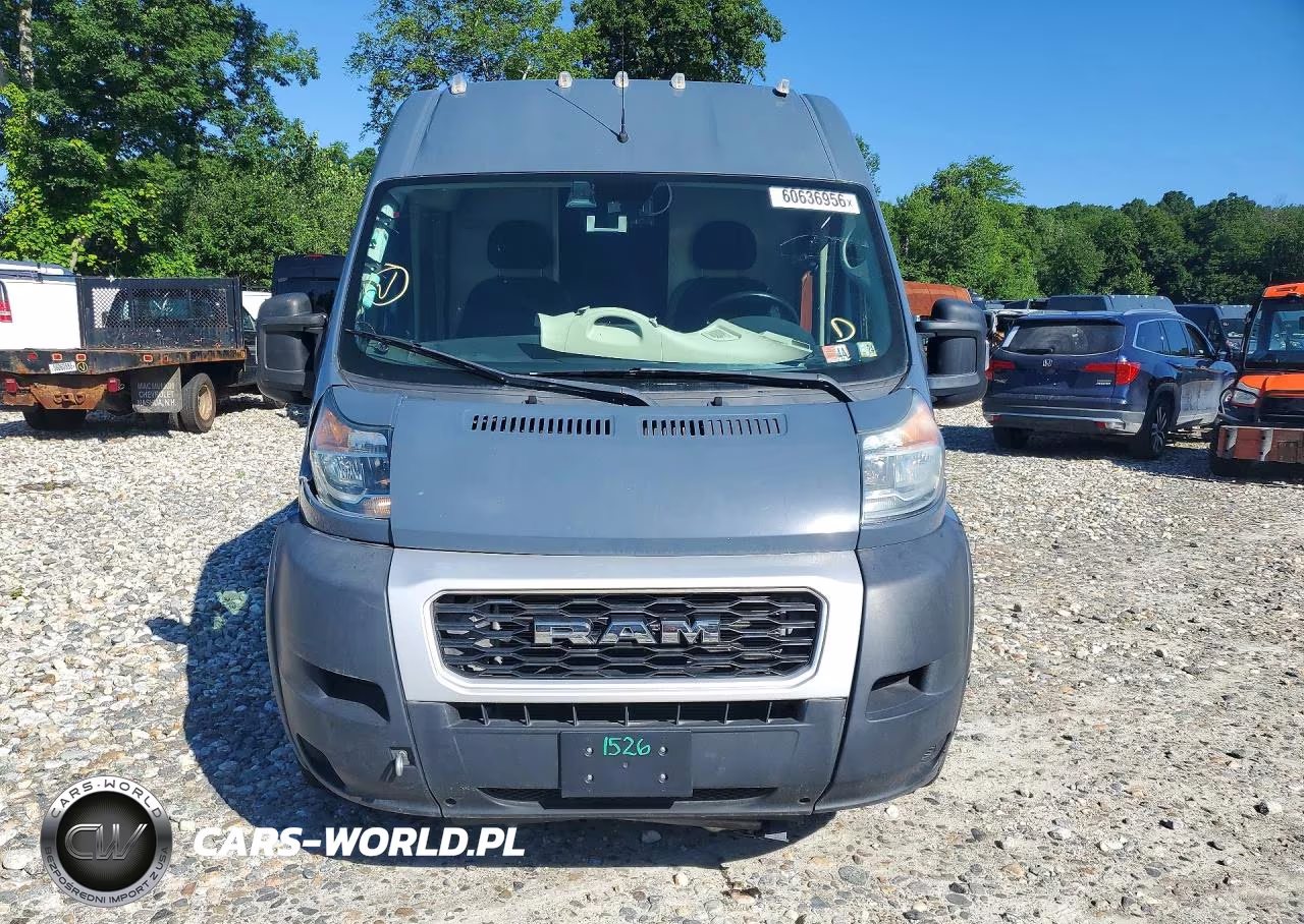 2020 Ram Promaster 3500 Delivery Van VIN:3C6URVJGXLE129334 - 5