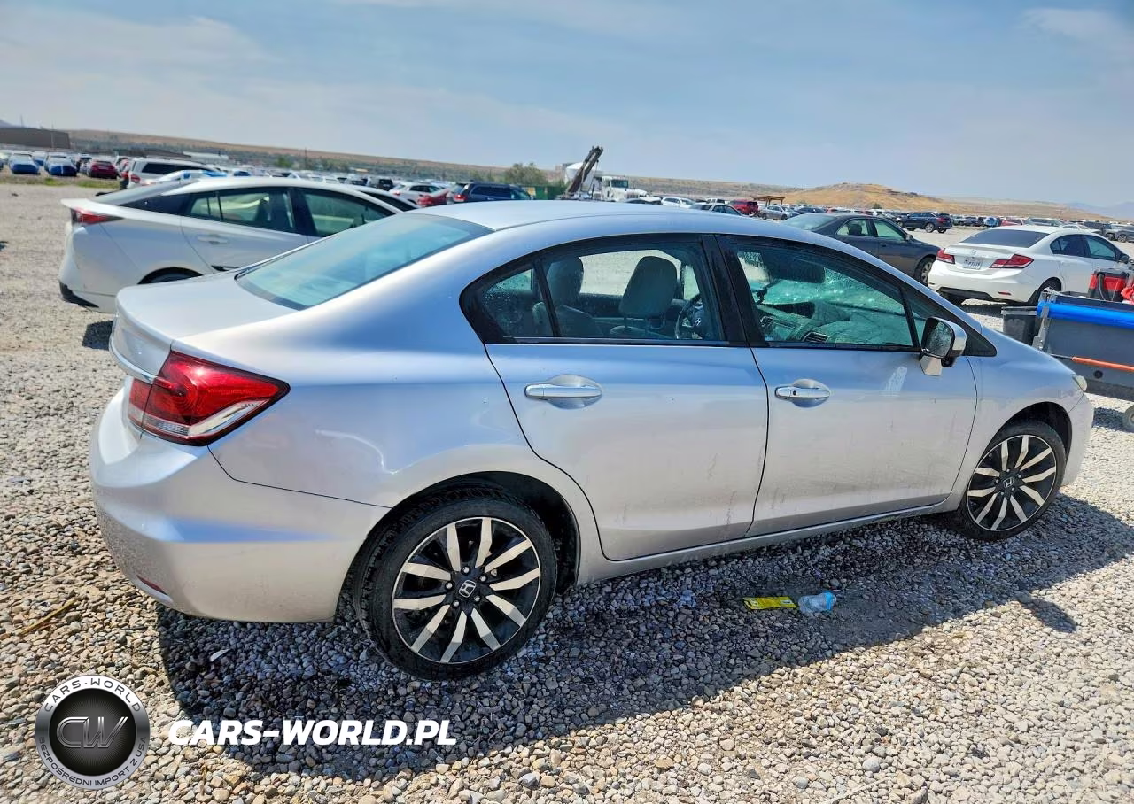 2015 Honda Civic Exl VIN:19XFB2F96FE066896 - 3