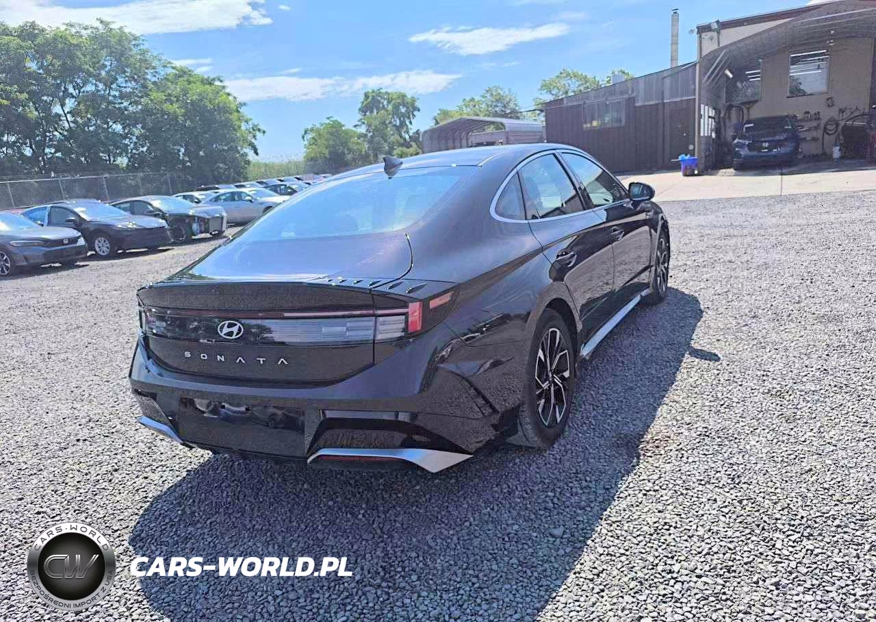 2024 Hyundai Sonata Sel VIN:KMHL64JA2RA380343 - 4