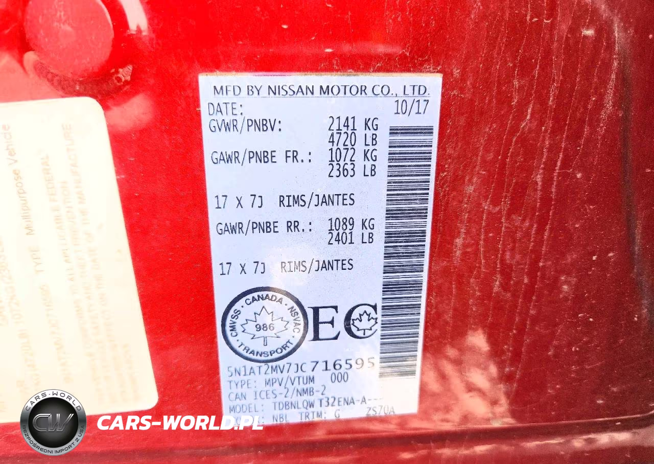 2018 Nissan Rogue S-Sl-Sv VIN:5N1AT2MV7JC716595 - 13