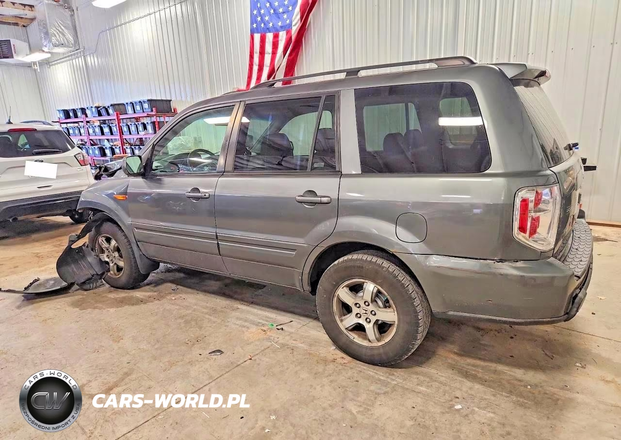 2007 Honda Pilot Exl VIN:5FNYF18657B014956 - 2