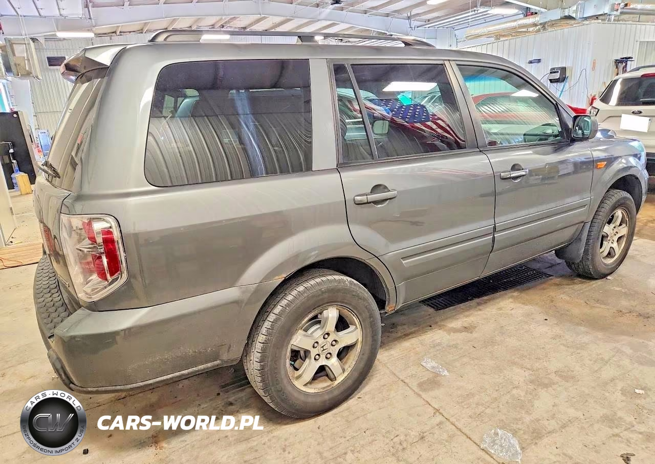 2007 Honda Pilot Exl VIN:5FNYF18657B014956 - 3