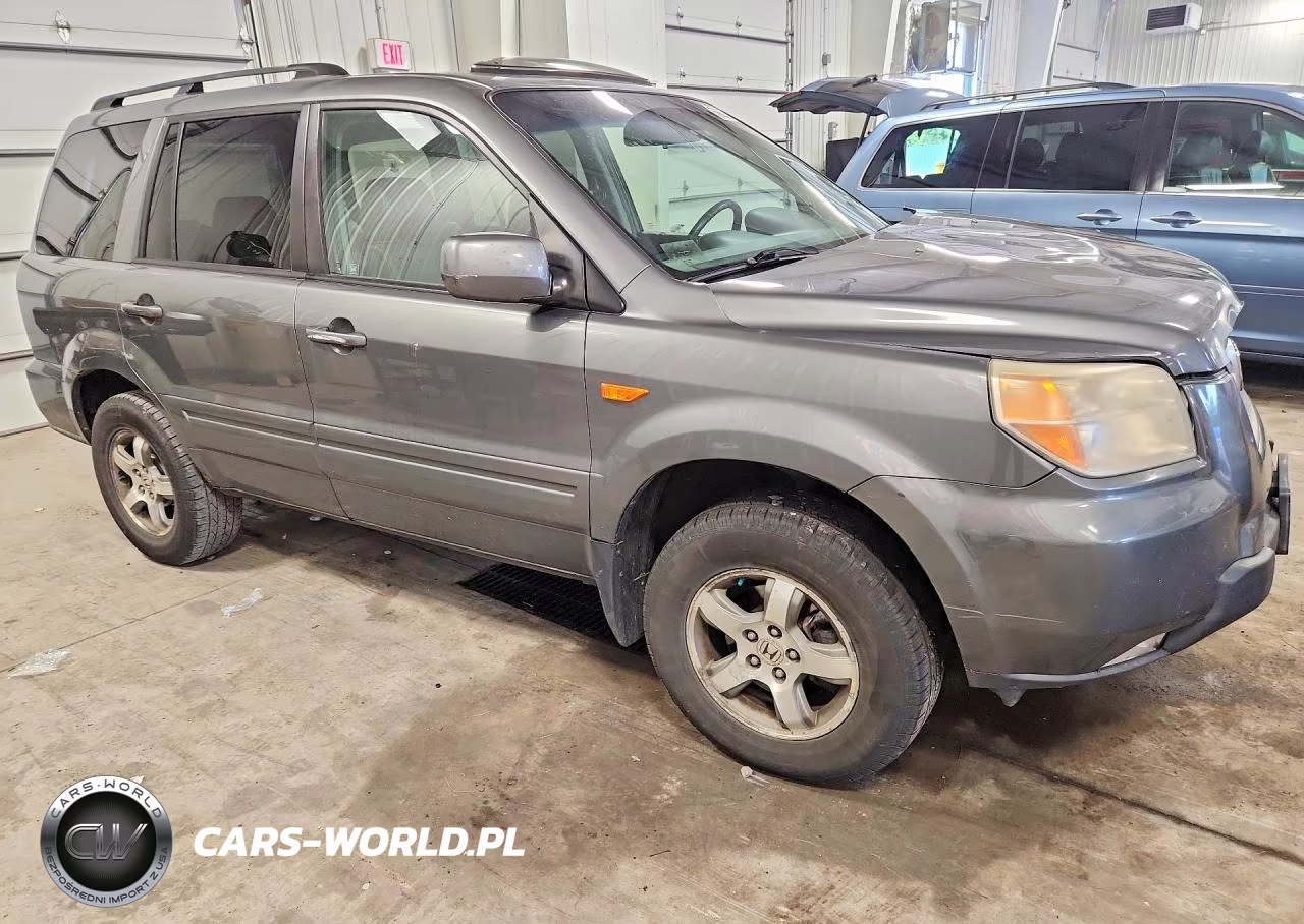 2007 Honda Pilot Exl VIN:5FNYF18657B014956 - 4