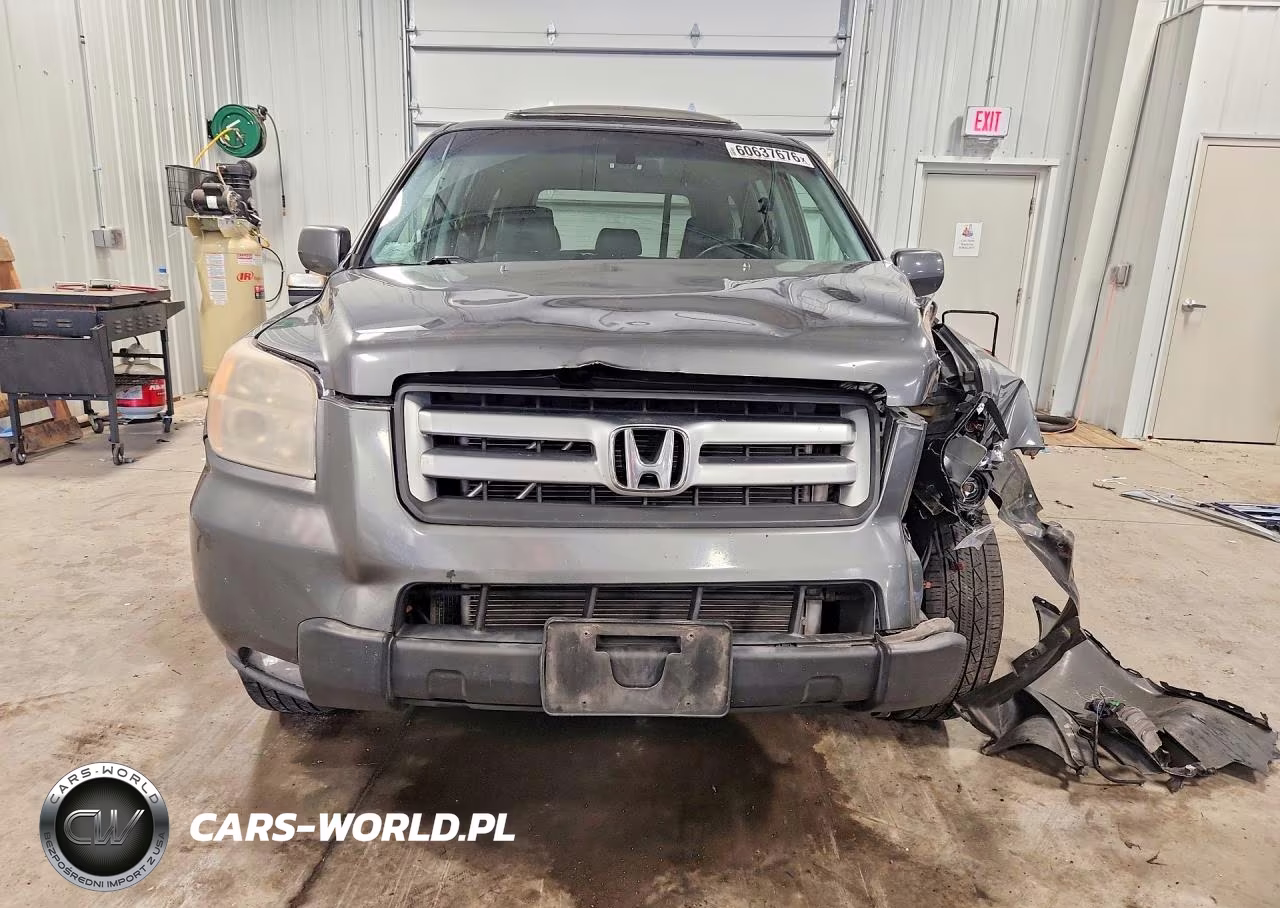 2007 Honda Pilot Exl VIN:5FNYF18657B014956 - 5
