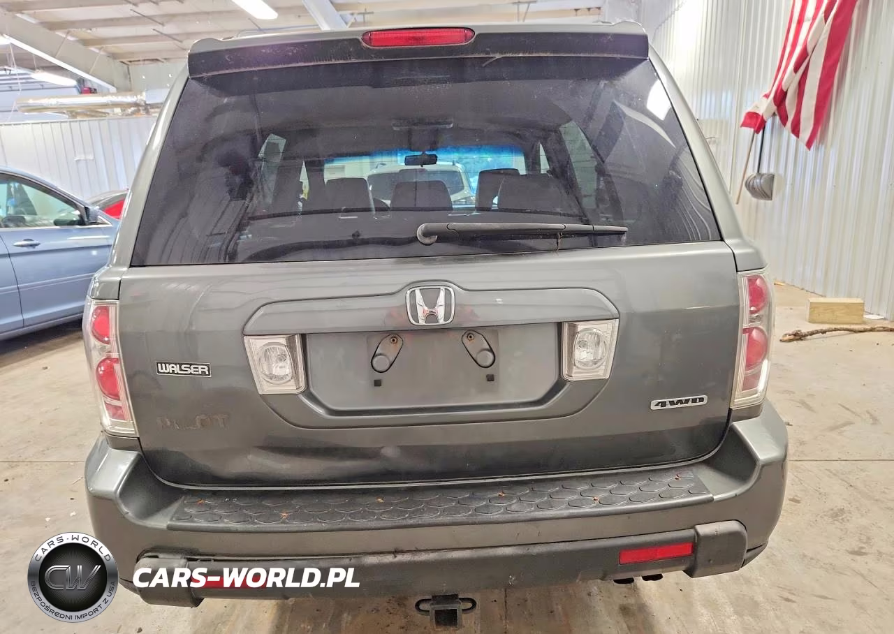 2007 Honda Pilot Exl VIN:5FNYF18657B014956 - 6