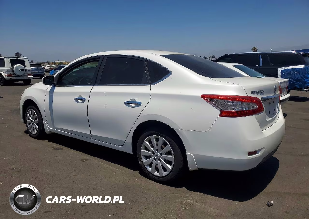 2014 Nissan Sentra S VIN:3N1AB7AP6EL687257 - 2